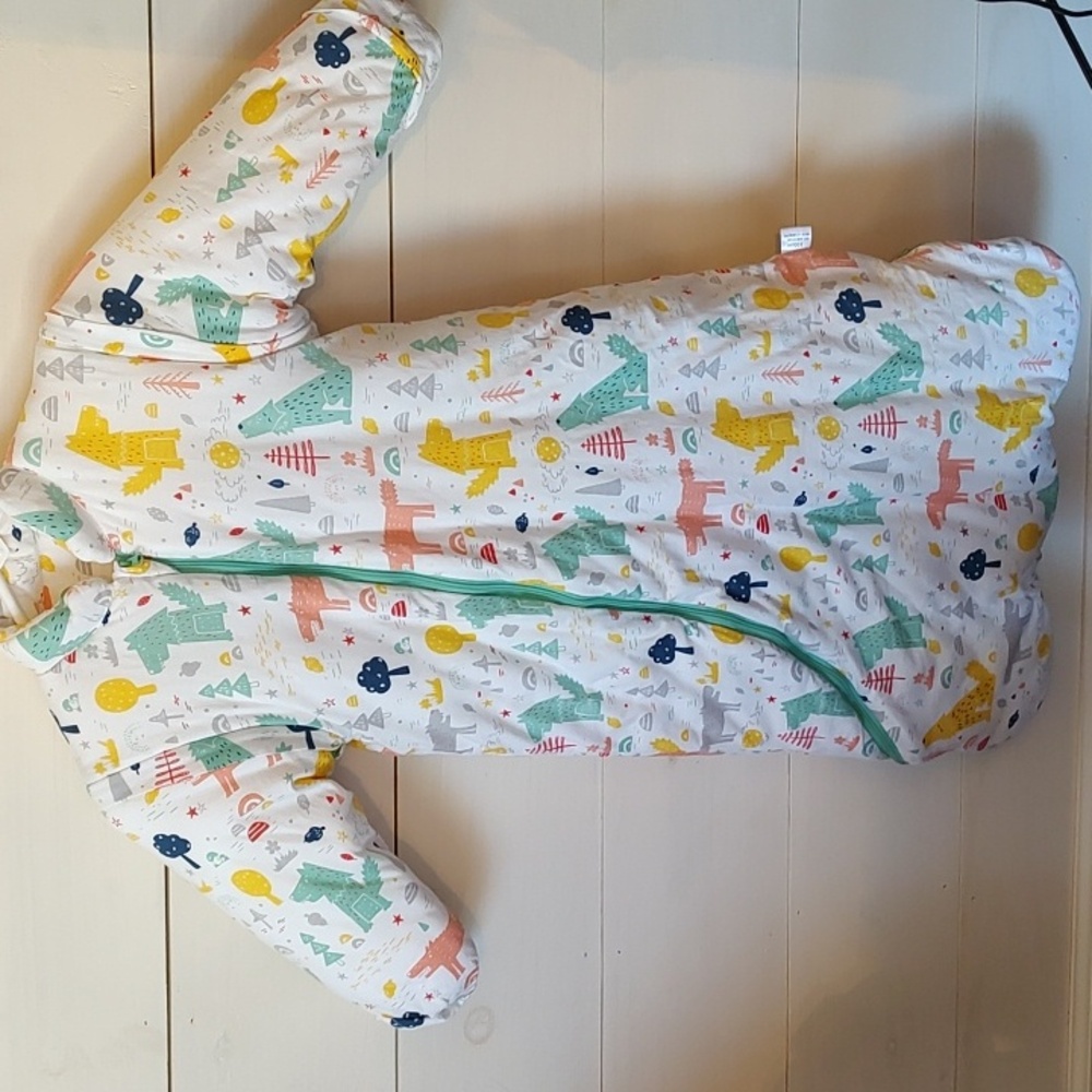 Bycc Bynn Sleepsack W/Removal Sleeves Bottom Unzips. Tuck Cuffs. Warm Cotton.